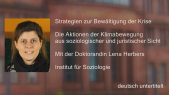 thumbnail of medium Die Aktionen der Klimabewegung  aus soziologischer und juristischer Sicht - Lena Herbers - deutsch untertitelt