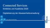 Connected Services: Einblicke und Ausblicke 2020 – Abwesenheitsverwaltung