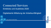 Connected Services: Einblicke und Ausblicke 2020 – Arbeitsunfaehigkeit