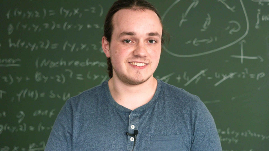Videointerview mit Daniel, Mathematik-Studiensituationen