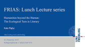 thumbnail of medium Humanities beyond the Human: The Ecological Turn in Literary Studies